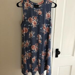 Fortune & Ivy Floral Print Dress